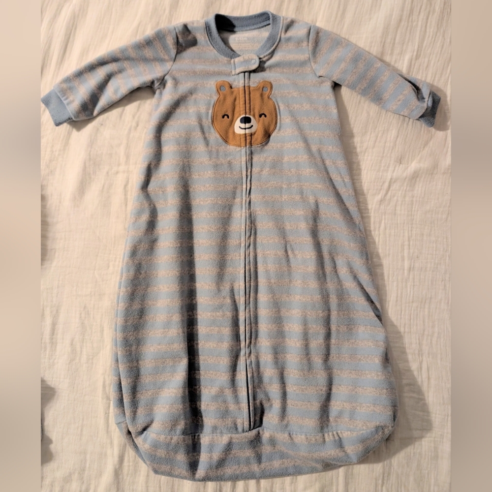 Carter's Blue and White Baby Sleep Sack